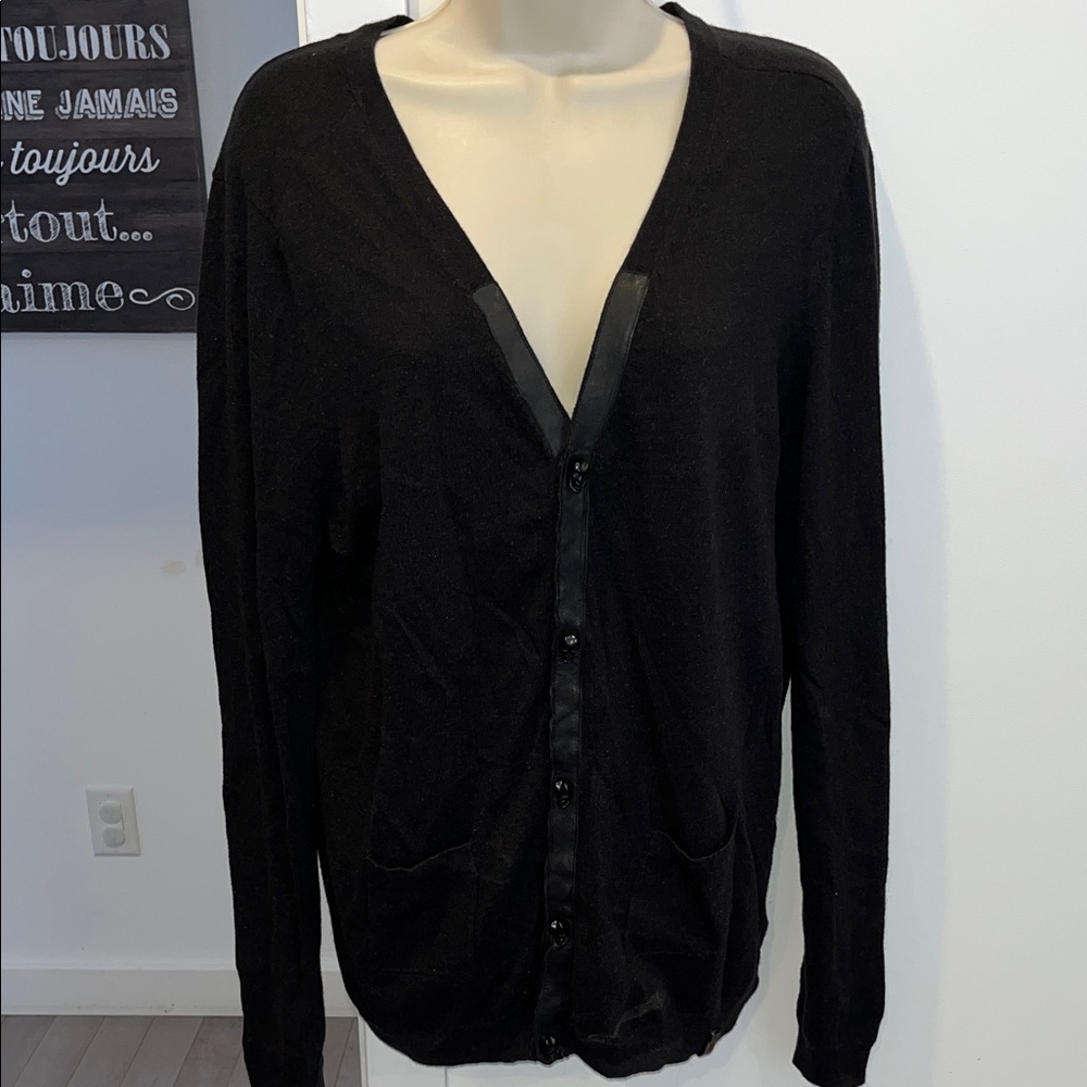 RUDSAK SKULL Black Women's Cardigan Sweater
